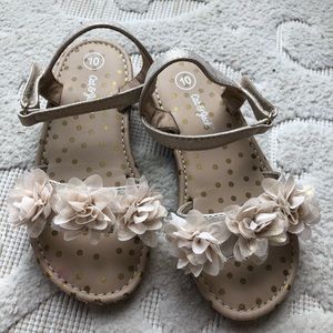 Toddler girls cat & jack flower sandals